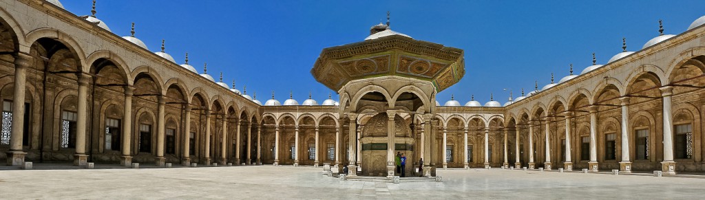 Innenhof Weiße Moschee